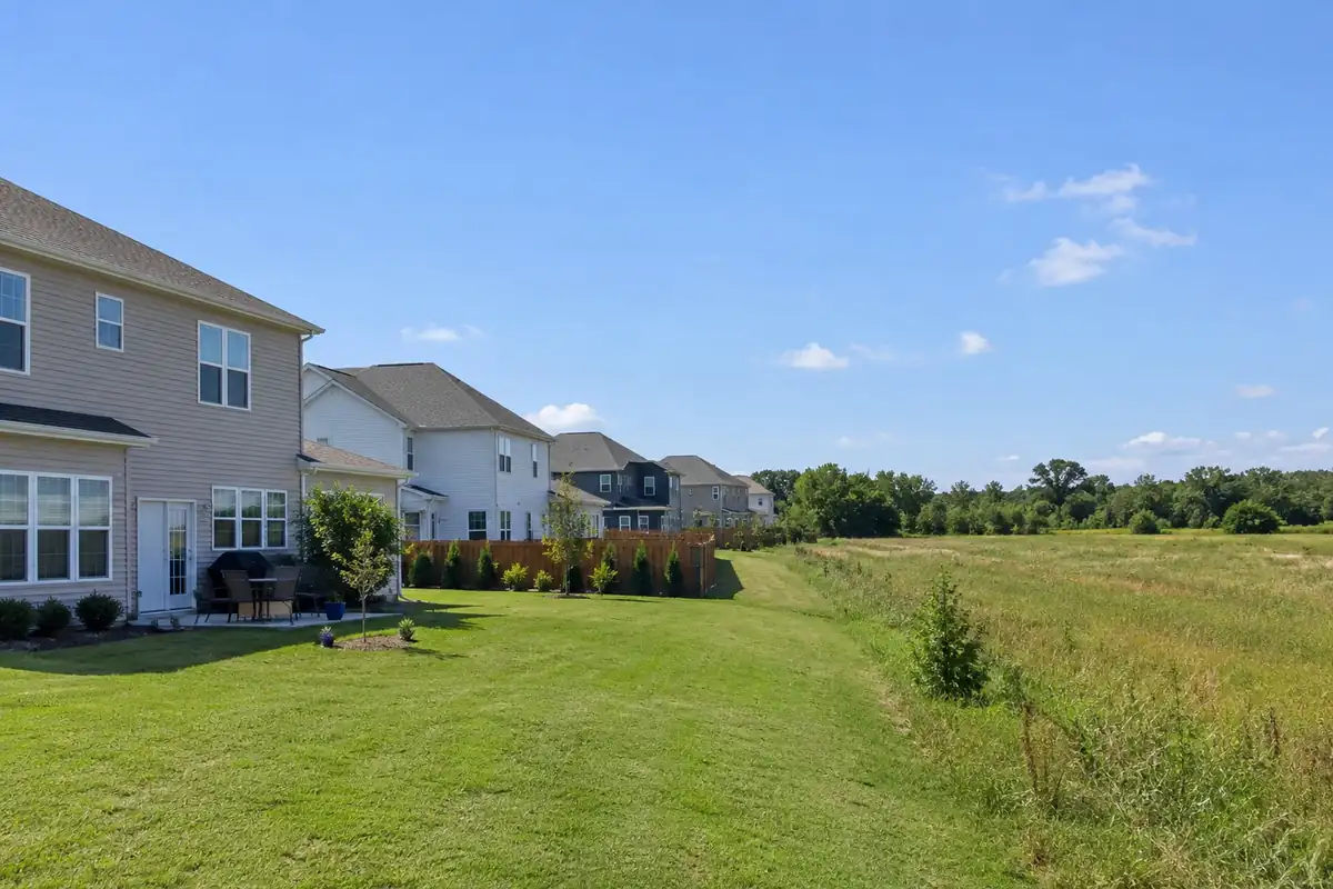 New homes backing onto open fields, a typical setting for rodent control Oak Ridge NC calls